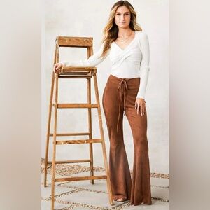 Willow & Root Lace-Up Flare Pant